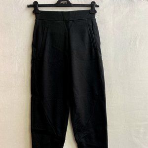 Armani Jeans Women's Black Fleece Sport Pants